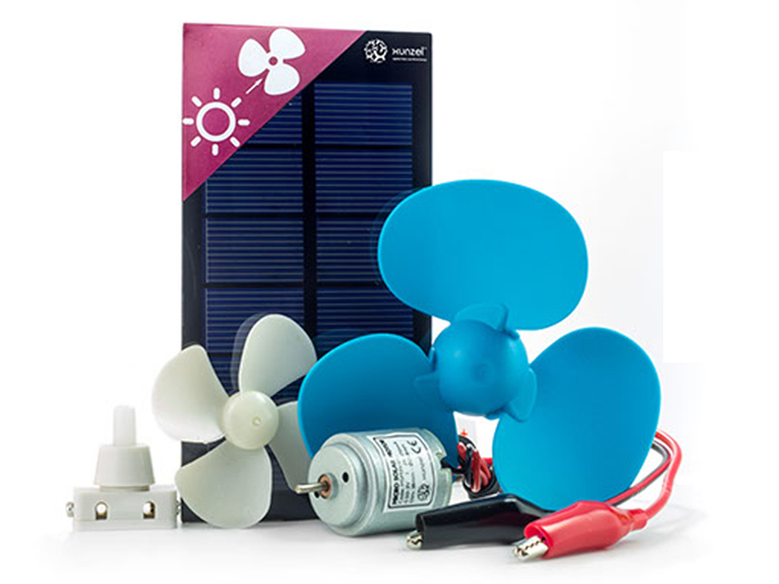 Xunzel Microsolar Series - Kit Motor Solar y Ventilador