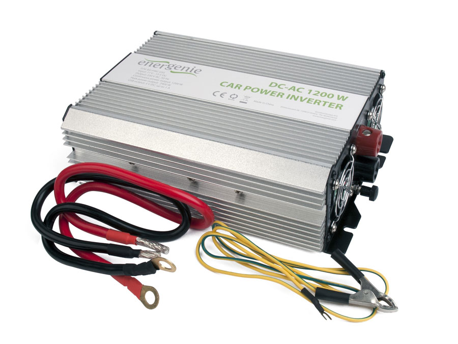 EnerGenie - DC-AC Modified Sine Wave Inverter 1200 W - 12 V