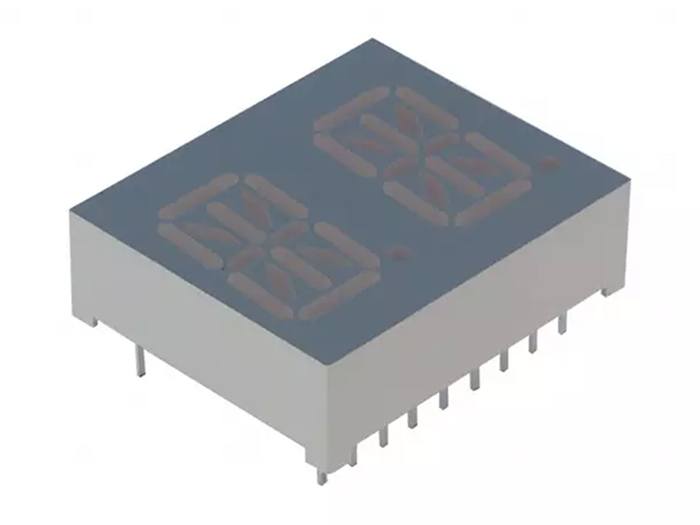Common Cathode 14 Segment LED Display - Orange-Red - LTP3784E