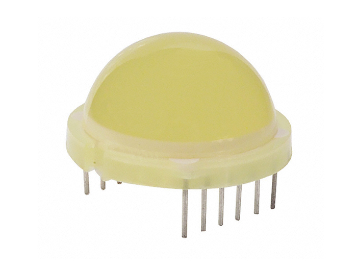 Diode LED 20 mm - Jaune Diffusé - LTJ-811Y - LTJ-811Y