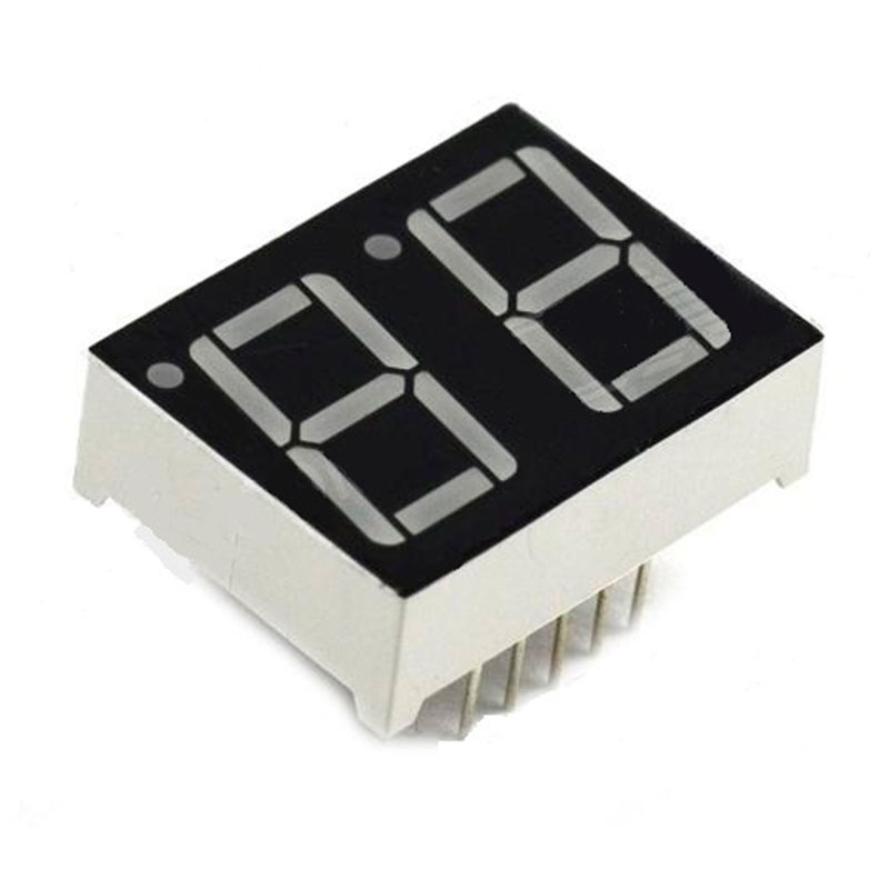 Display LED 7 Segmentos Duplo Ânodo Comum - 14 mm - Vermelho - 5621BS