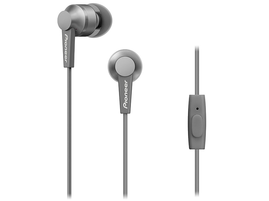 Pioneer SE-C3T(H) CU - In-Ear Headphones with Microphone