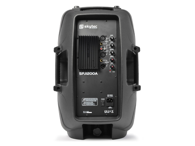 SP J1200A - Coluna de Som 2 Vias Ativa 10” - 300 W RMS