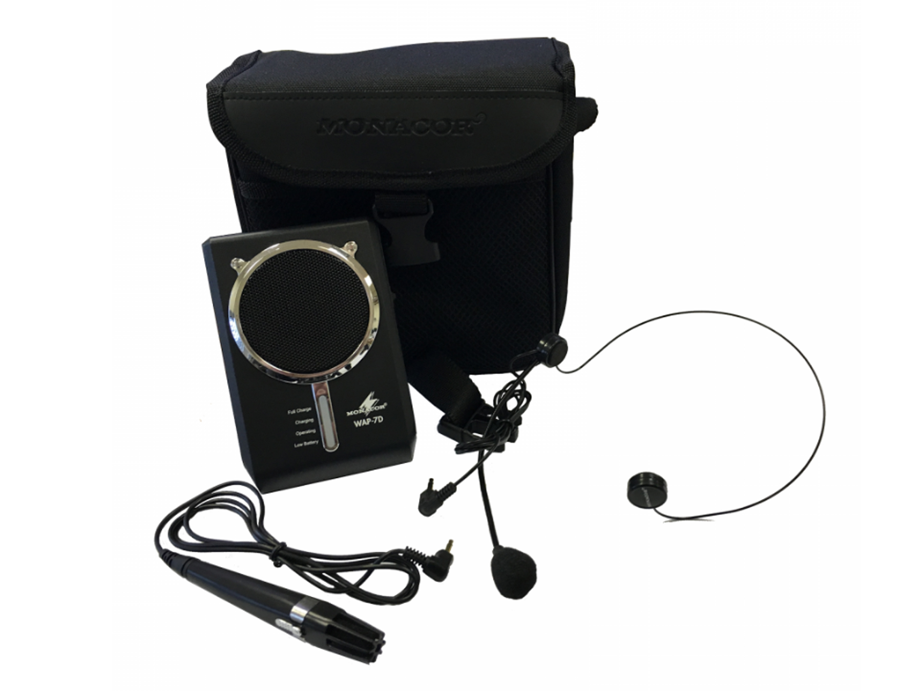 Monacor WAP-7D - Sistema Áudio Portatil para Conferências e Exposições