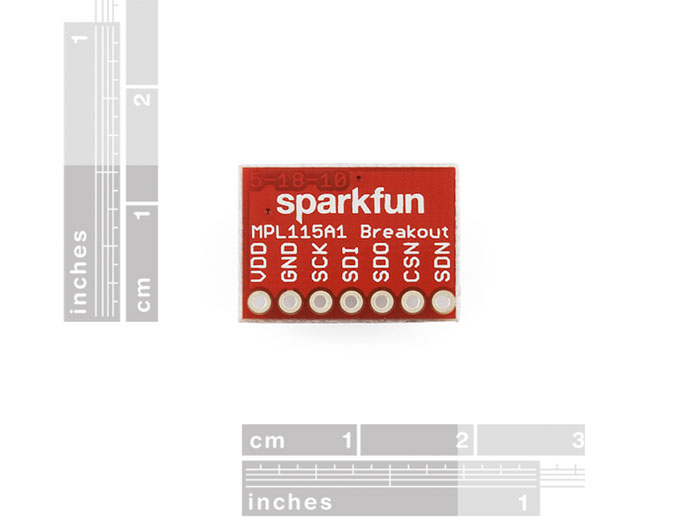 Sparkfun SEN-09721 - Capteur Haute Précision pression baromètre altimètre - MPL115A1