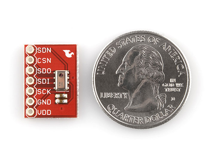 Sparkfun SEN-09721 - Capteur Haute Précision pression baromètre altimètre - MPL115A1