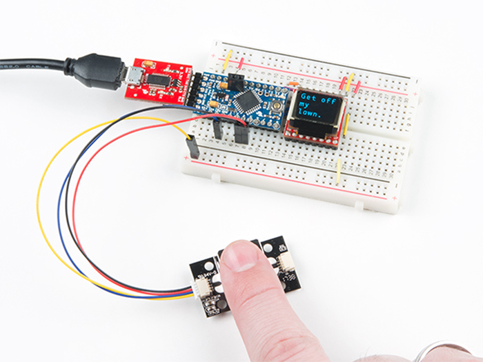 Sparkfun GT-521F52 - Sensor Biométrico Impressão Digital - Leitor Impressão Digital - SEN-11792