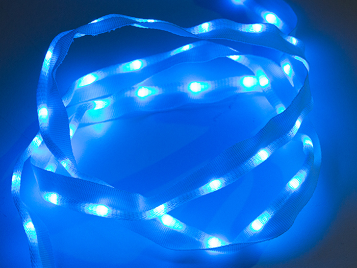 Sparkfun COM-14138 - Tecido Fita LED Cosível 50 LEDs 1 m Azul
