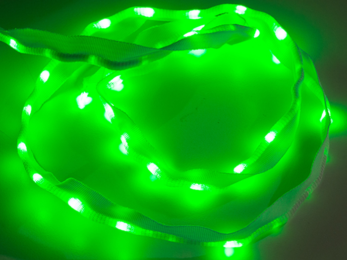 Sparkfun COM-14137 - Tecido Fita LED Cosível 50 LEDs 1 m Verde