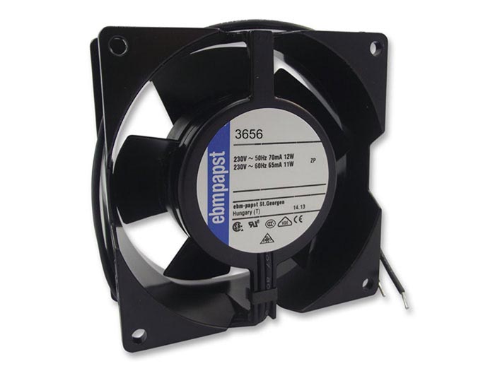 ebm-papst 3656 - Ventilateur Axial Roulement 92 x 92 x 38 mm - 230 Vca