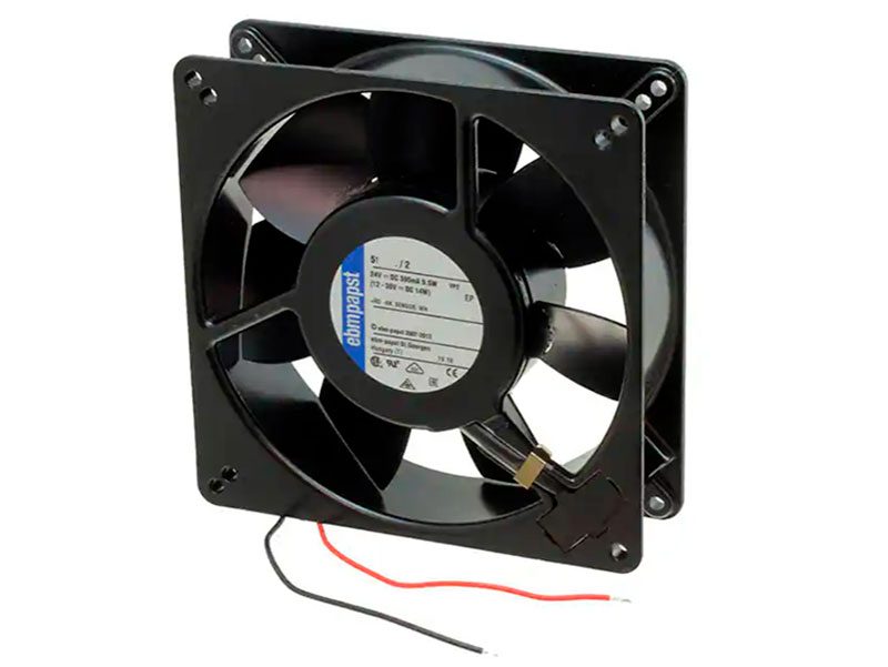 ebm-papst 5114N - Ventilateur axial à billes 135 x 135 x 38 mm - 24 Vcc