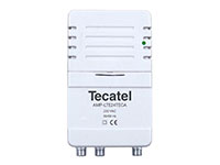 TECATEL AMP-LTE24TECAL - Amplificador Antena TV Interior 2 Salidas con LTE