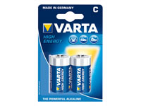 Varta LR14 C - 1.5 V C Alkaline Battery - 2 Unit Blister Pack - 4914121412
