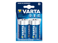 Varta LR20 - 1.5 V D Alkaline Battery - 2 Unit Blister Pack - 4920121412