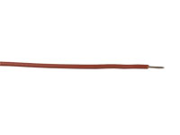 Cable Unipolar Unifilar Rígido 0,28 mm² Marrón - 100 m
