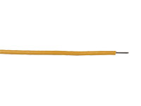 Câble Monobrin Unipolaire Rigide 0,28 mm² Orange - 100 m