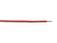 Cable Unipolar Unifilar Rígido 0,28 mm² Rojo - 100 m