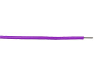 Cable Unipolar Unifilar Rígido 0,28 mm² Violeta - 100 m