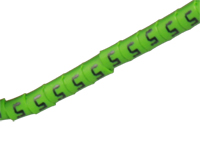 Pliotex - 10 Marcadores Cable Ø1-Ø3 mm - Verde Nº 5 - PT-V+30-5