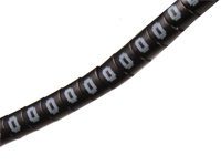 Pliotex - 10 Marcadores Cable Ø2,2-Ø5 mm - Negro Nº 0 - PT-V+45-0