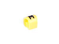 Pliotex - Bag of 100 Cable Markers Ø2.2-Ø5 mm - Yellow Letter M - TPTV45-M-AM