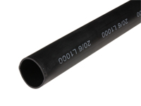 1 m Heat-Shrink Tubing with Rigid Adhesive Lining 20 mm Black