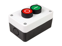 2 Push Button Switch Control Box - 1NO + 1NC