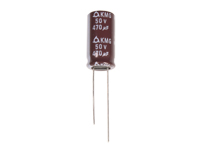 Condensateur Electrolytique Radial 470 µF - 50 V - 105°C - CE050147KMGB