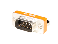 D-sub 9 Pin Female to 9 Pin Male Adaptor - Null Modem