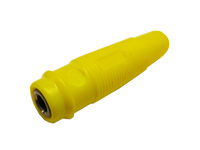 4 mm - Banana Female Plug - Yellow - 2578AM