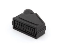 Cable-Mount SCART / EURO Connector Female - 10.353