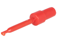 Alligator Clip for 2 mm Banana Plug - Red - R8-H16E-R