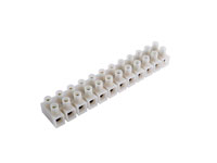 Terminal Block 12 Contacts 1.5 mm - White