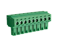 3.81 mm Pitch - Pluggable Right Angle PCB Female Terminal Block 9 Contacts - CTB922HE-9