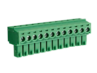 3.81 mm Pitch - Pluggable Right Angle PCB Female Terminal Block 12 Contacts - CTB922HE-12