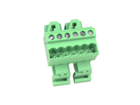 5.08 mm Pitch - Pluggable Straight DIN Rail Male Terminal Block 6 Contacts - CTBPD96VJ-06