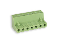 Xinya XY2500F-B(5.08)-7P - 5.08 mm Pitch - Pluggable Right Angle Female Terminal Block - 7 Contacts