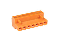 5.00 mm Pitch - Pluggable Right Angle Female Terminal Block - 7 Contacts - RDB07X