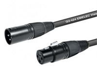 3 Pole Male XLR to 3 Pole XLR Female Cable 10 m - EQ630410S