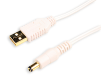 USB-A Male to Jack Power Supply Cable - 1 m - 0596