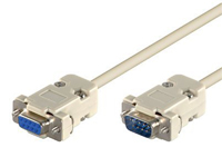 D-sub 9 Male to D-sub 9 Femalle Extension Cable