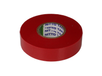 Nitto - Fita Adesiva Isolante 19 mm - 20 m - Vermelha