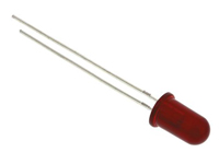 Avago (Broadcom) HLMP-D101 - LED Diode 5 mm - Diffused Red