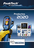 2020 PeakTech catalogue