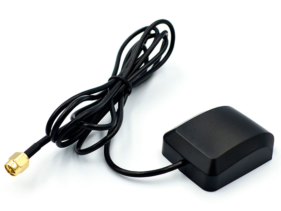 Antena ativa para GPS - 3 a 5 V - Base Magnética