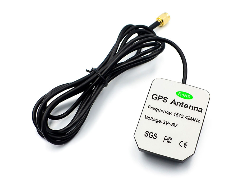 Antena ativa para GPS - 3 a 5 V - Base Magnética