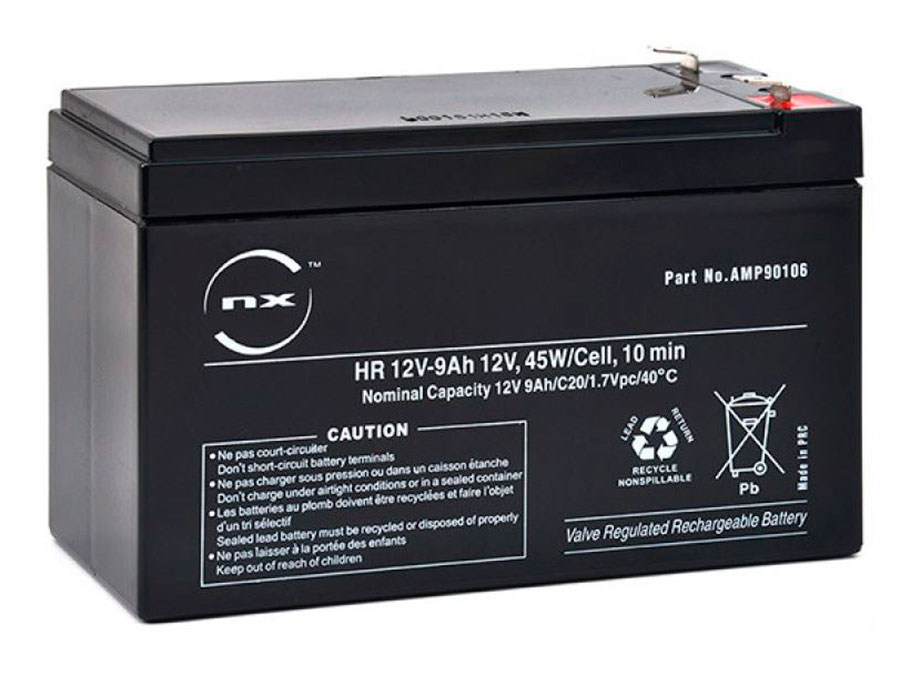 Enix Power Solutions AMP90106 - Batterie au Plomb 12 V - 9 Ah