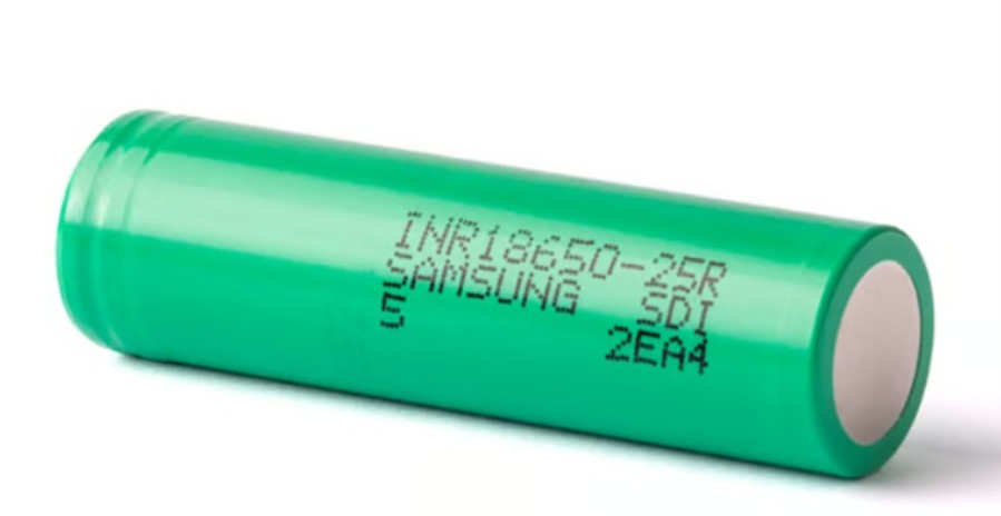 Samsung INR18650-25R - Batería de Ion de Litio 3,6 V - 2500 mA - Descarga máxima 20 A