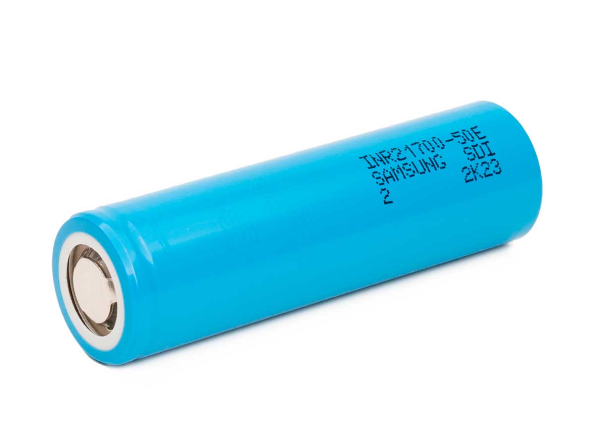 Samsung - Lithium Ion Battery 21700 / 3.7V / 5A Max Discharge. 10A - INR21700-50E