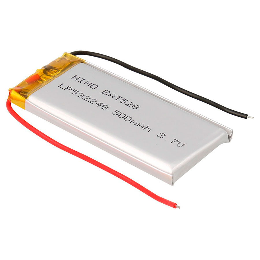 3.7 V - 500 mA LiPo Battery